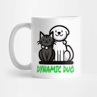 Pawfect Pals - Dynamic Duo Siblings Day Special Mug